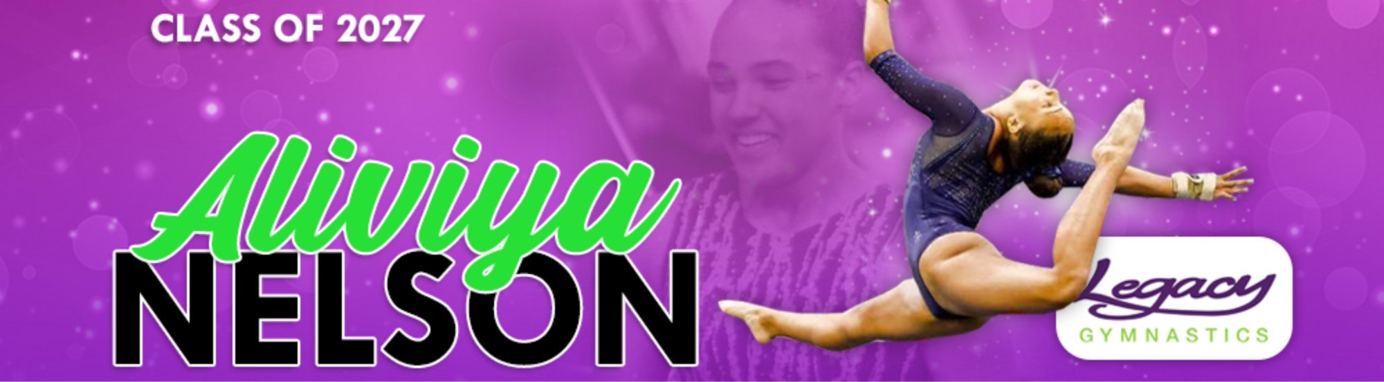 Aliviya Nelson, Legacy Gymnastics class of 2027