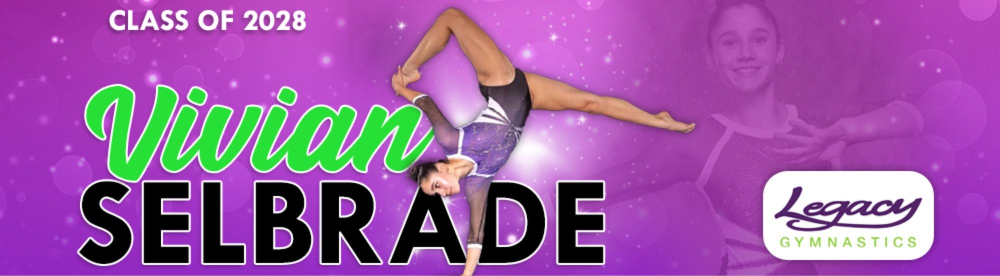 Vivian Selbrade, Legacy Gymnastics class of 2028